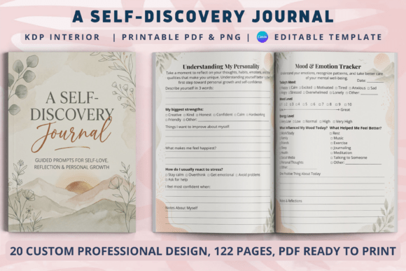 Download A Self Discovery Journal | KDP Interiors - Kdp Collection
