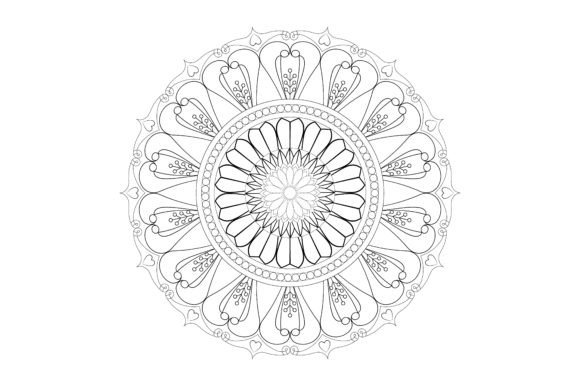 Download Vector Mandala Coloring Pages &amp; Books - Coloring Collection