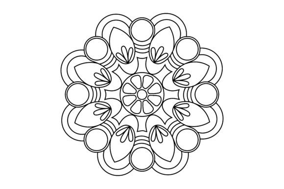 Download Vector Mandala Coloring Pages &amp; Books - Coloring Collection