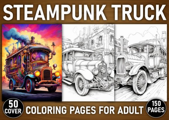 Download 150+ Steampunk Truck Coloring Pages - Coloring Collection