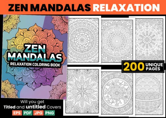 Download Zen Mandalas Coloring Pages Relaxation - Coloring Collection