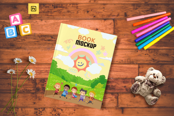 Download Book Mockup | Coloring Book Mockup - Coloring Collection
