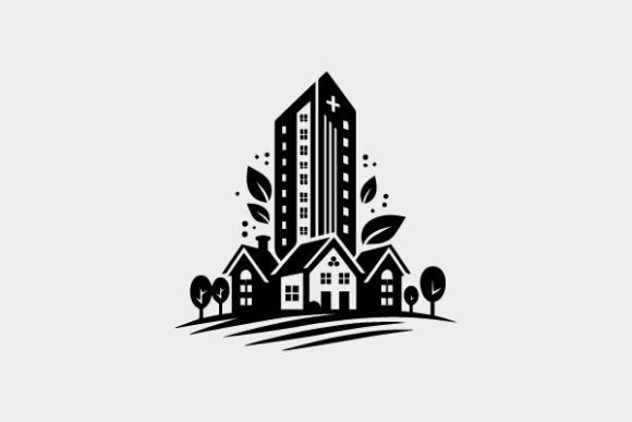 Download House Icon Coloring Page Black and White - Coloring Collection
