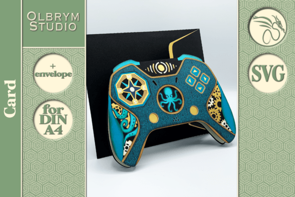 Download Play Mode Greeting Card, Gaming SVG - Card Collection