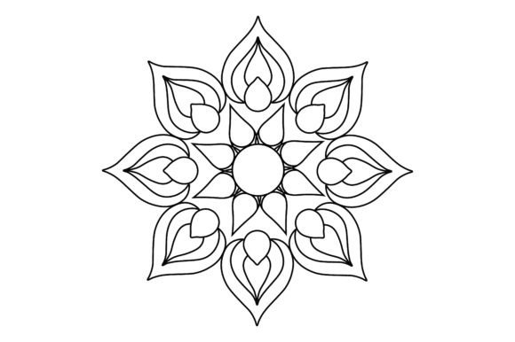 Download Vector Mandala Coloring Pages &amp; Books - Coloring Collection