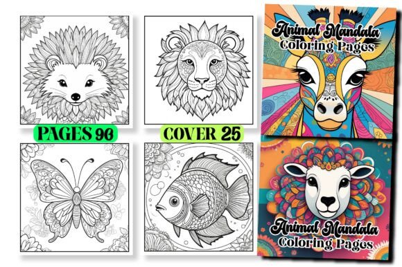 Download Bold Easy Animal Mandala Coloring Pages - Coloring Collection