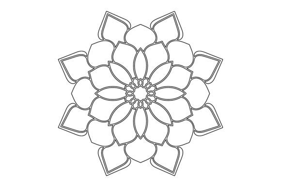 Download Vector Mandala Coloring Pages &amp; Books - Coloring Collection
