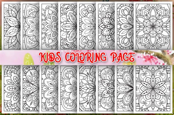 Download Kids Mandala Flower Coloring Book Page - Coloring Collection