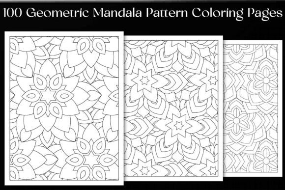 Download Geometric Mandala Pattern Coloring - Coloring Collection