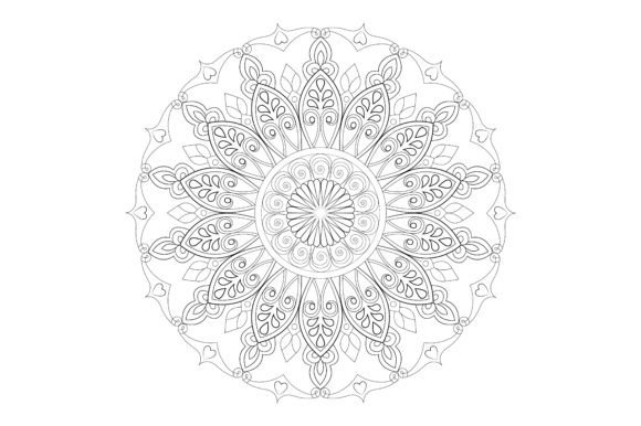 Download Vector Mandala Coloring Pages &amp; Books - Coloring Collection