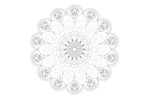 Download Vector Mandala Coloring Pages &amp; Books - Coloring Collection