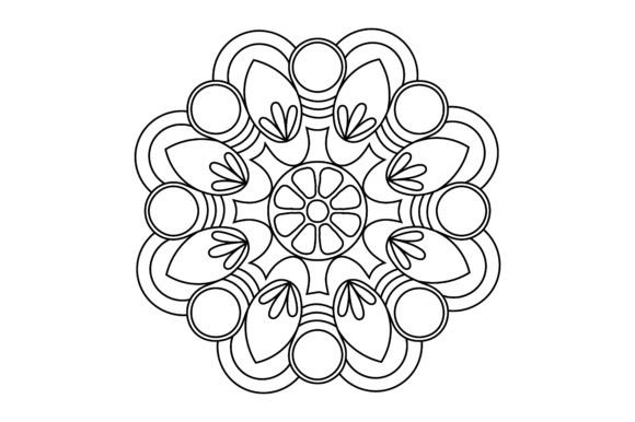 Download Vector Mandala Coloring Pages &amp; Books - Coloring Collection